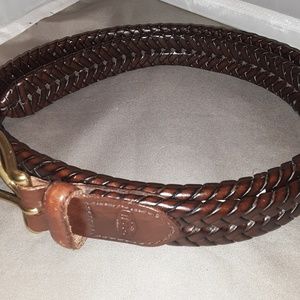 Fossil braided belt